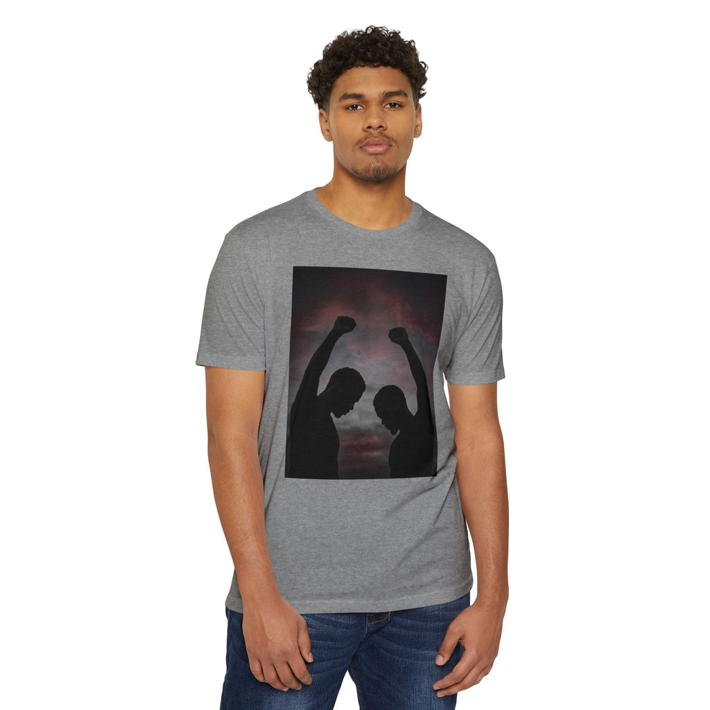 Silhouette Victory T-Shirt — Empowered Unity Graphic Tee