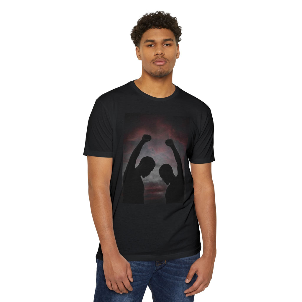Silhouette Victory T-Shirt — Empowered Unity Graphic Tee
