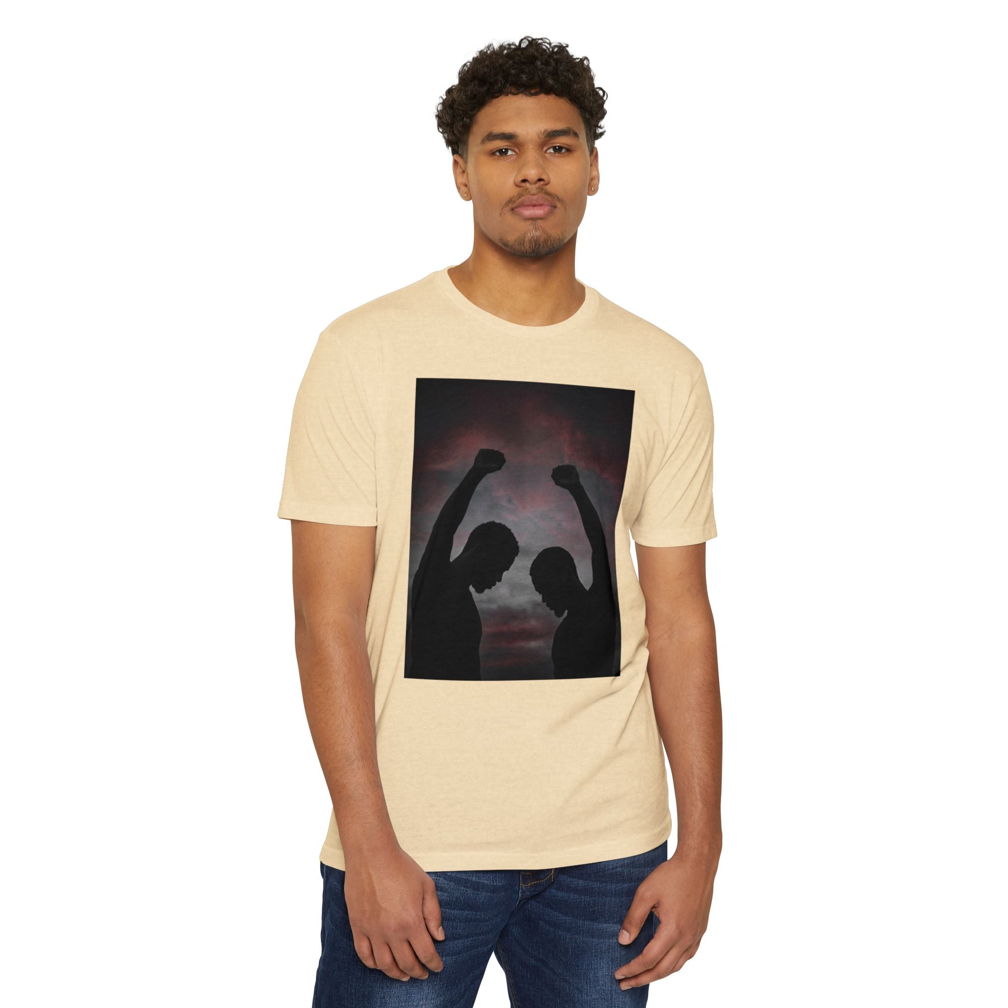 Silhouette Victory T-Shirt — Empowered Unity Graphic Tee