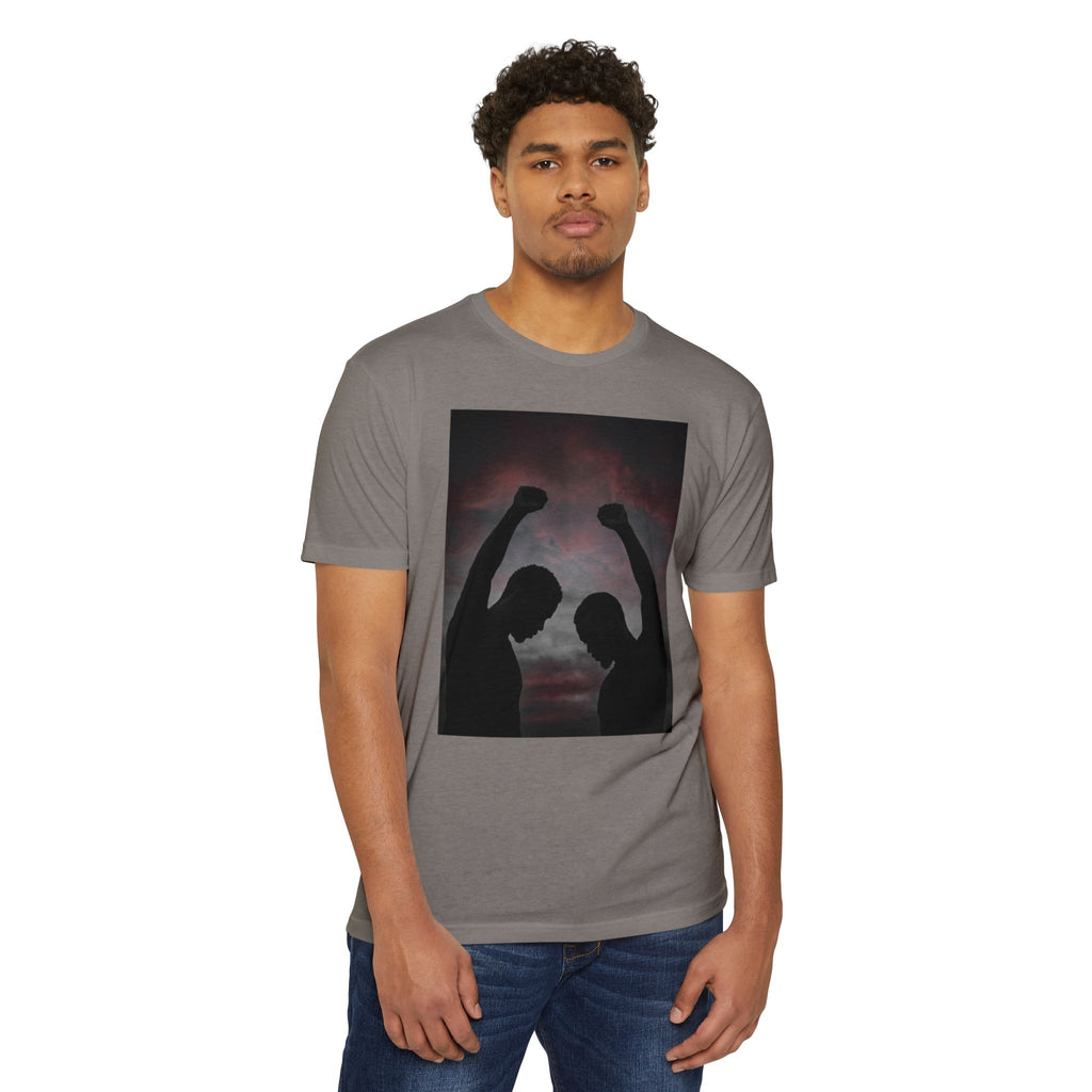 Silhouette Victory T-Shirt — Empowered Unity Graphic Tee