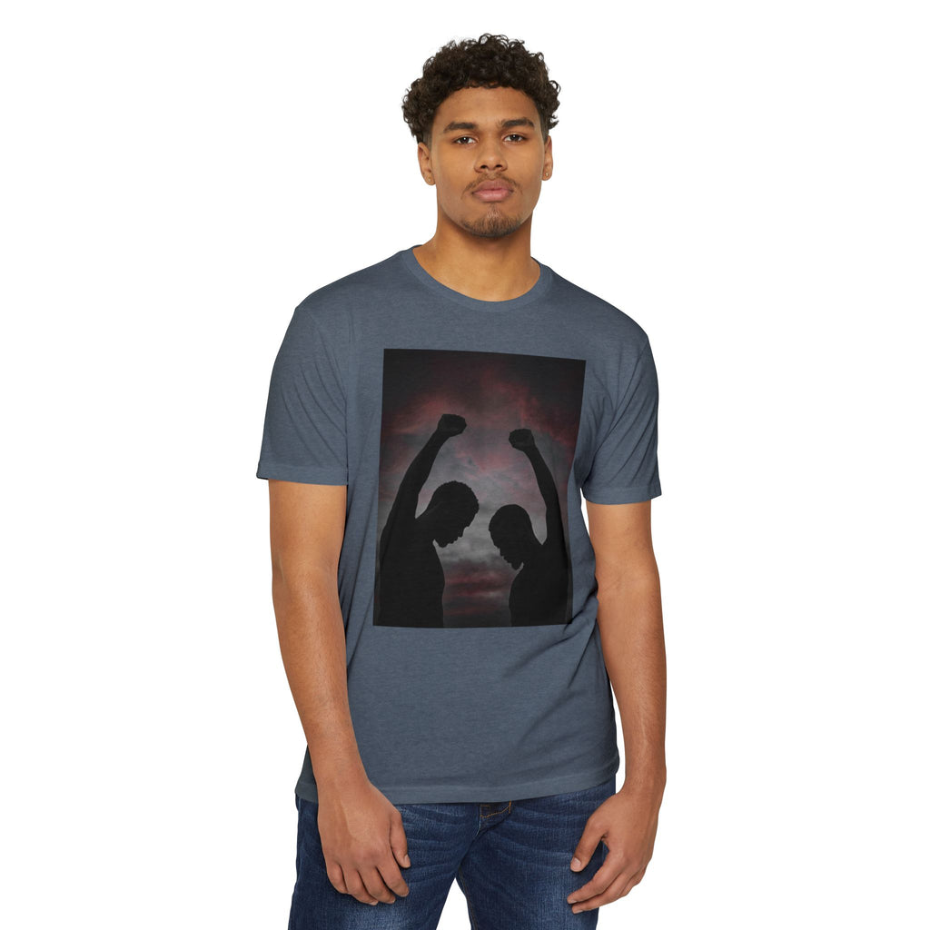 Silhouette Victory T-Shirt — Empowered Unity Graphic Tee