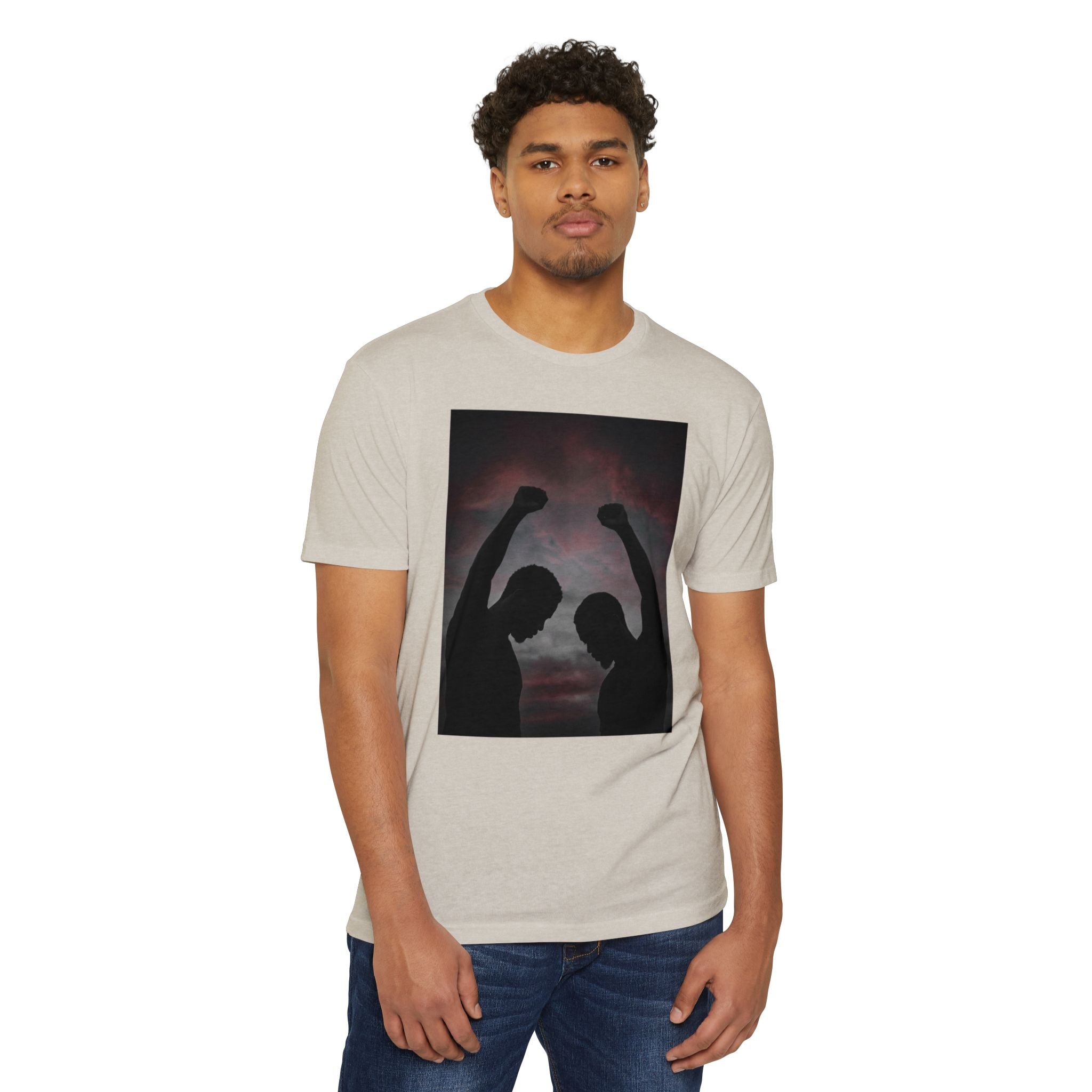 Silhouette Victory T-Shirt — Empowered Unity Graphic Tee
