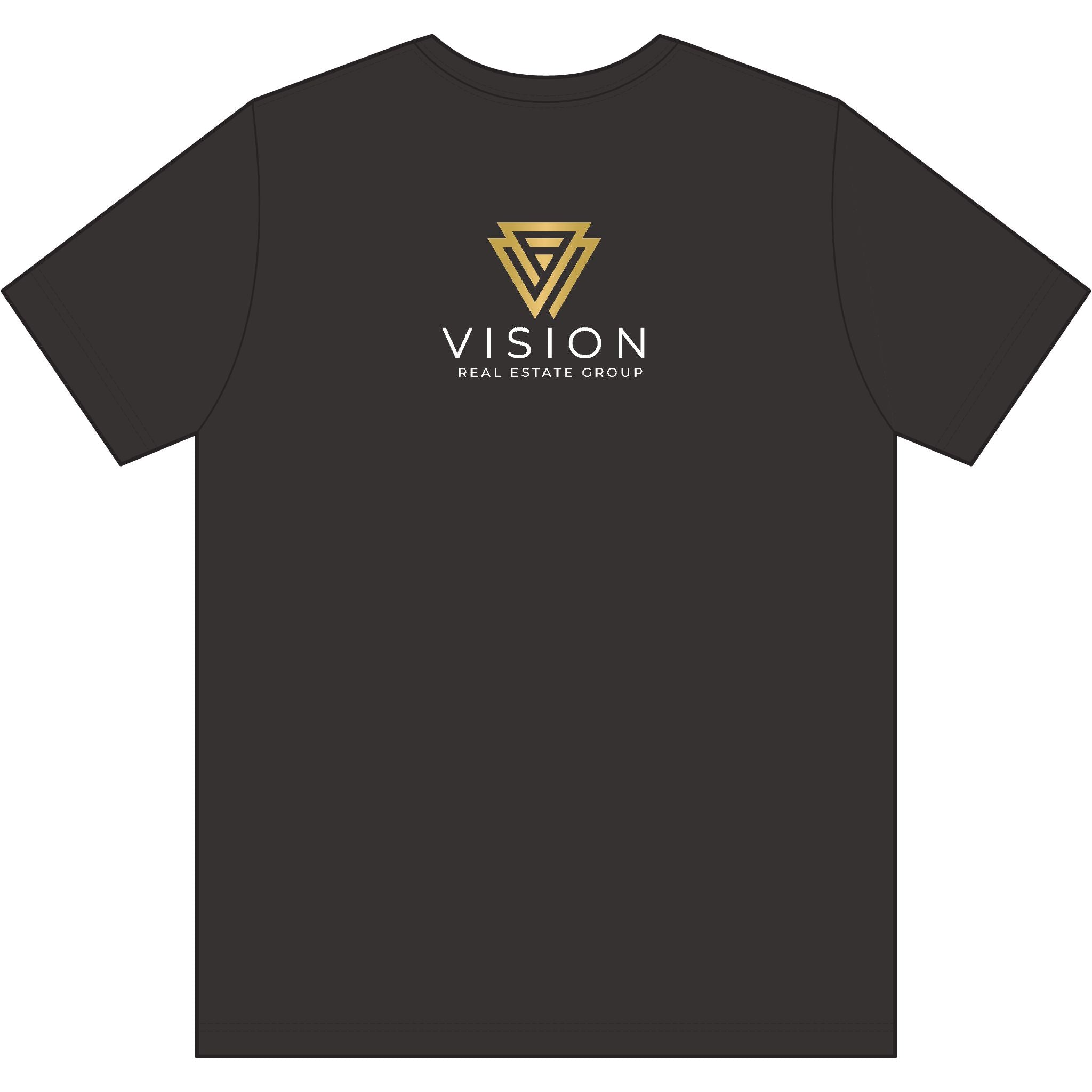 Realtor Vision Logo Tee — Real Estate Agent Branded Shirt