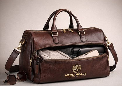 The Cognition Weekender  – Luxury Leather Overnight Bag